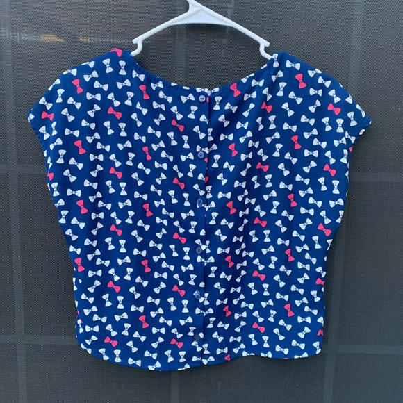 H&M Blue Pink Bow 🎊🎁👍 - Picture 2 of 2